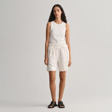  GANT Kadın Bej Relaxed Fit Şort