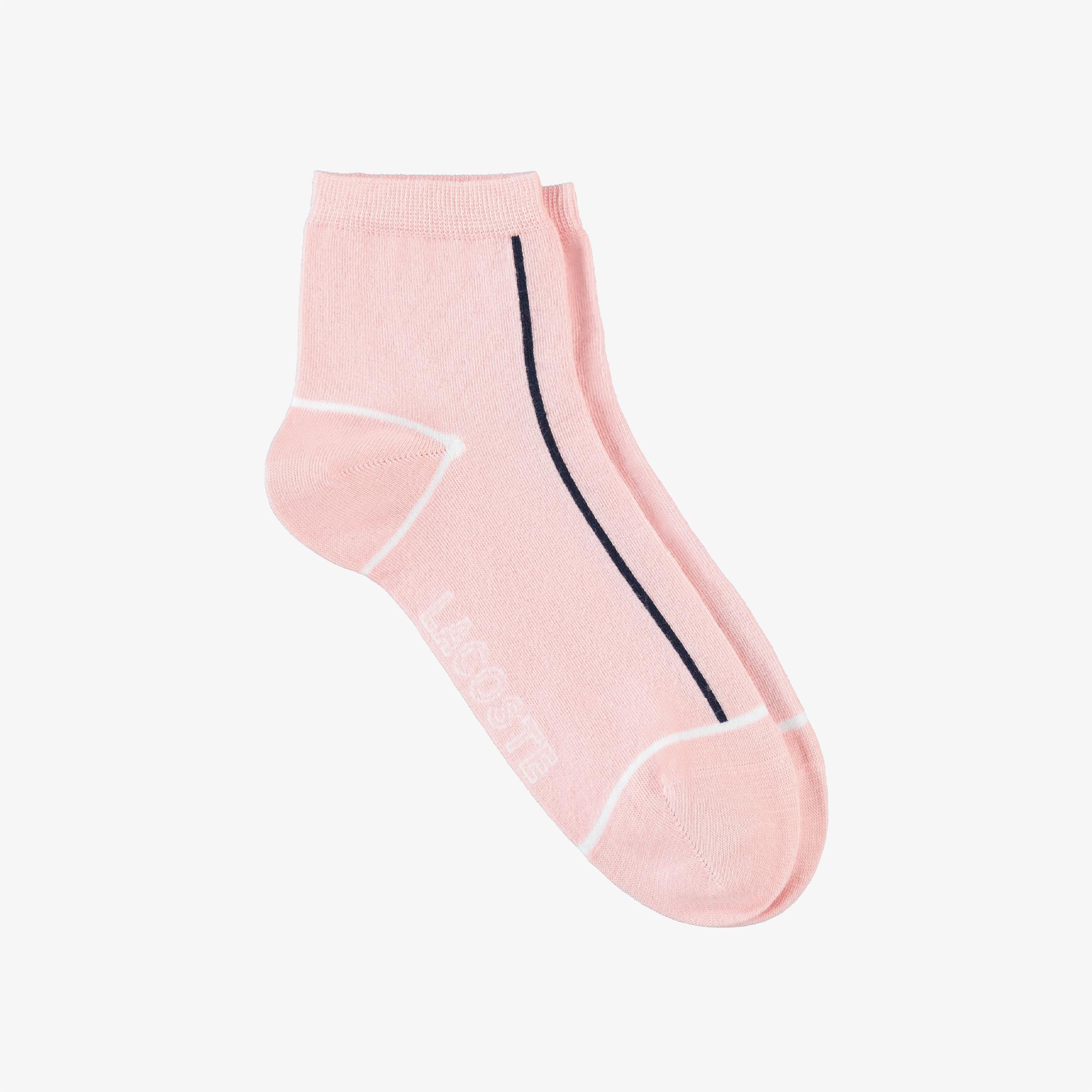 Lacoste Unisex Pembe Çorap