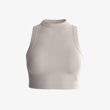  Guess Kadın Krem T-Shirt