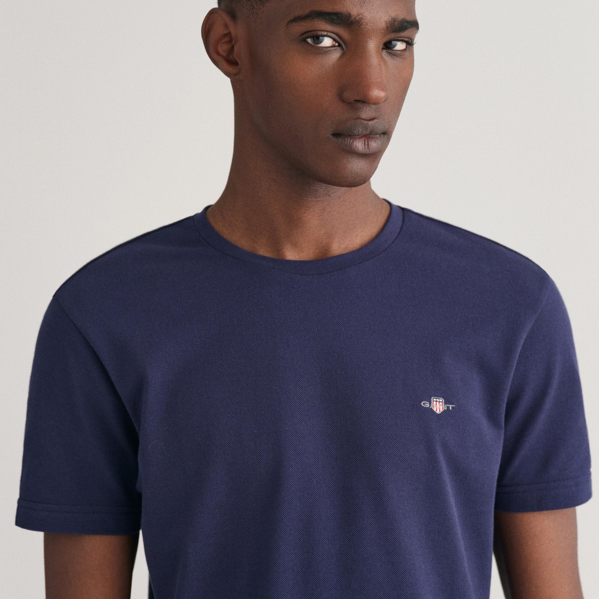 Gant Erkek Lacivert T-Shirt