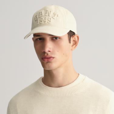  Gant Unisex Krem Şapka