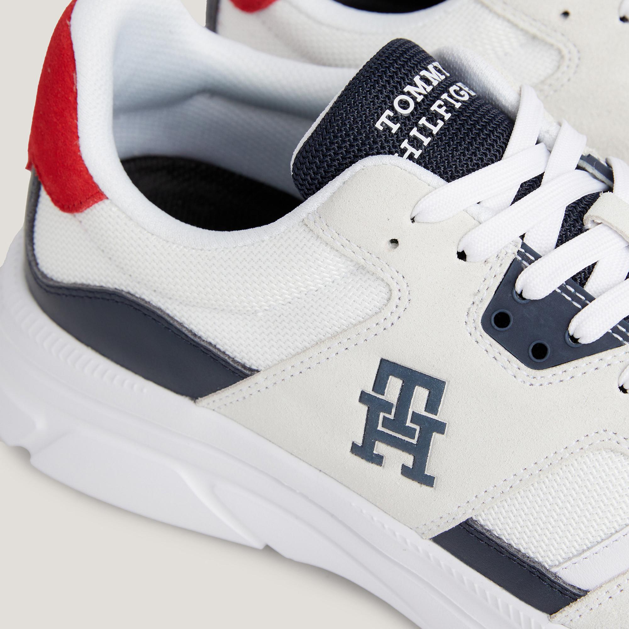 Tommy Hilfiger Erkek Beyaz Sneaker