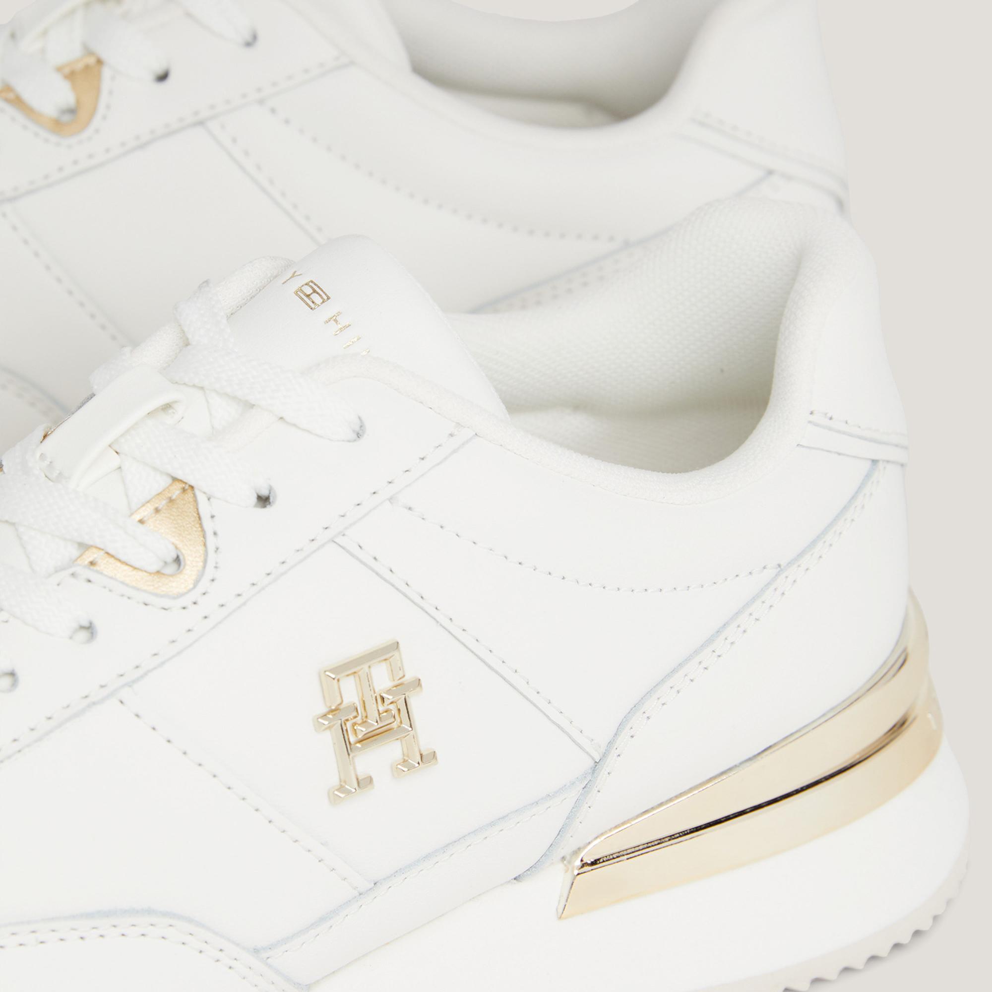 Tommy Hilfiger Kadın Beyaz Sneaker