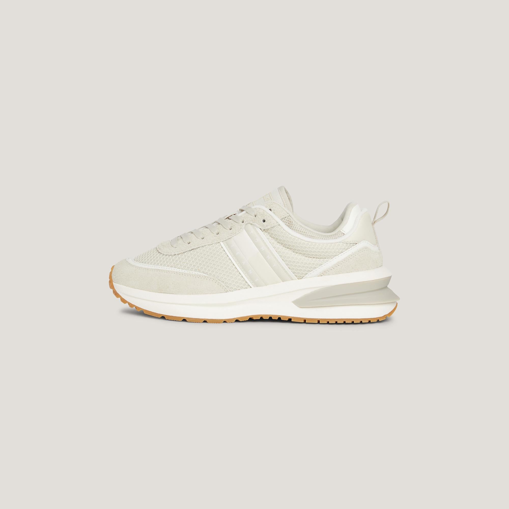 Tommy Hilfiger Erkek Bej Sneaker