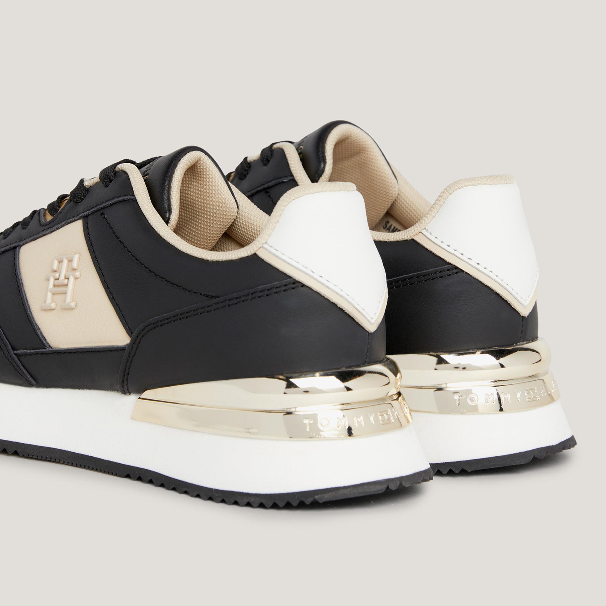 Tommy Hilfiger Kadın Siyah Sneaker