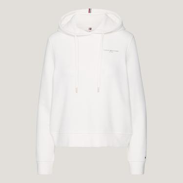  Tommy Hilfiger Kadın Beyaz Sweatshirt