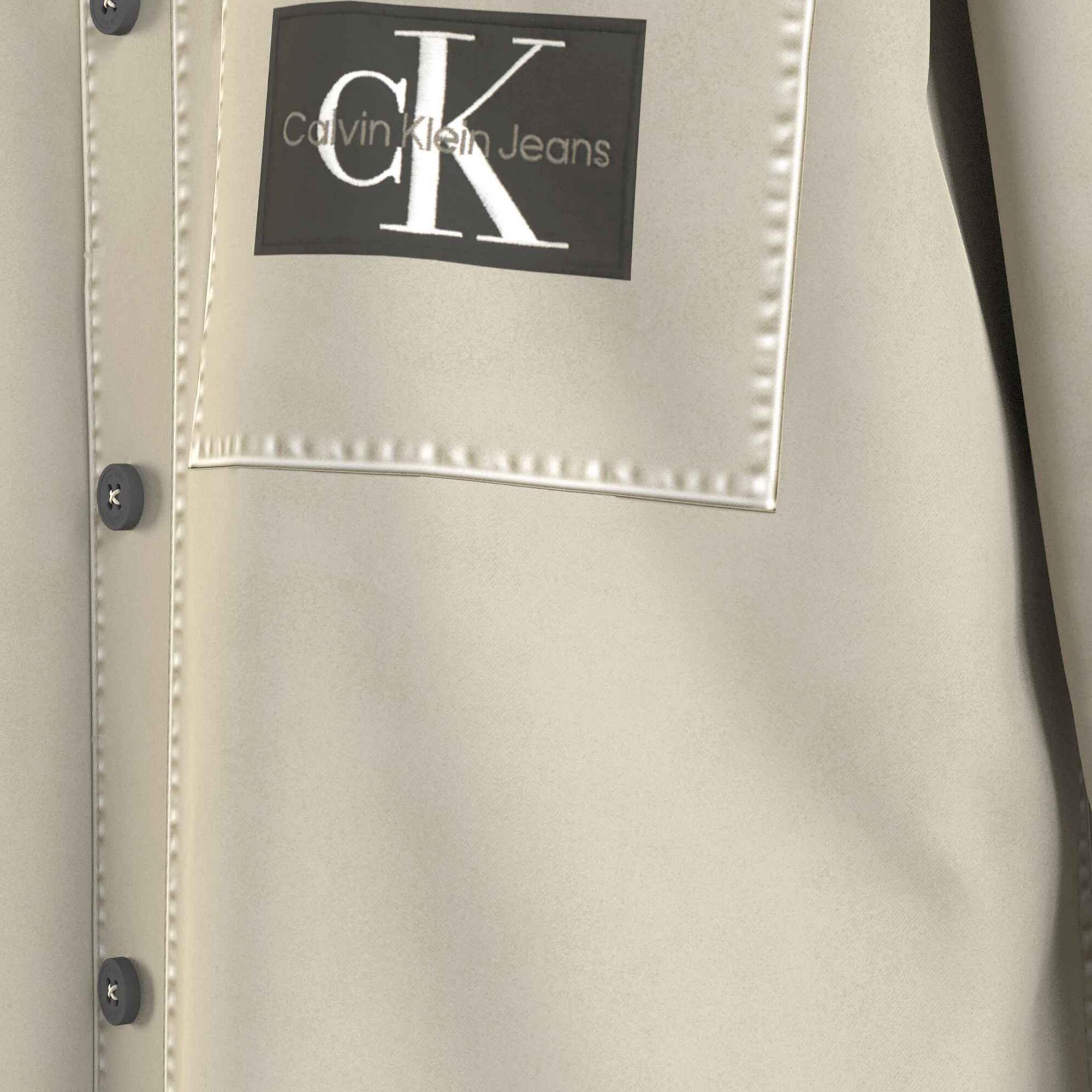 Calvin Klein Jeans Core Essentials Erkek Gri T-Shirt