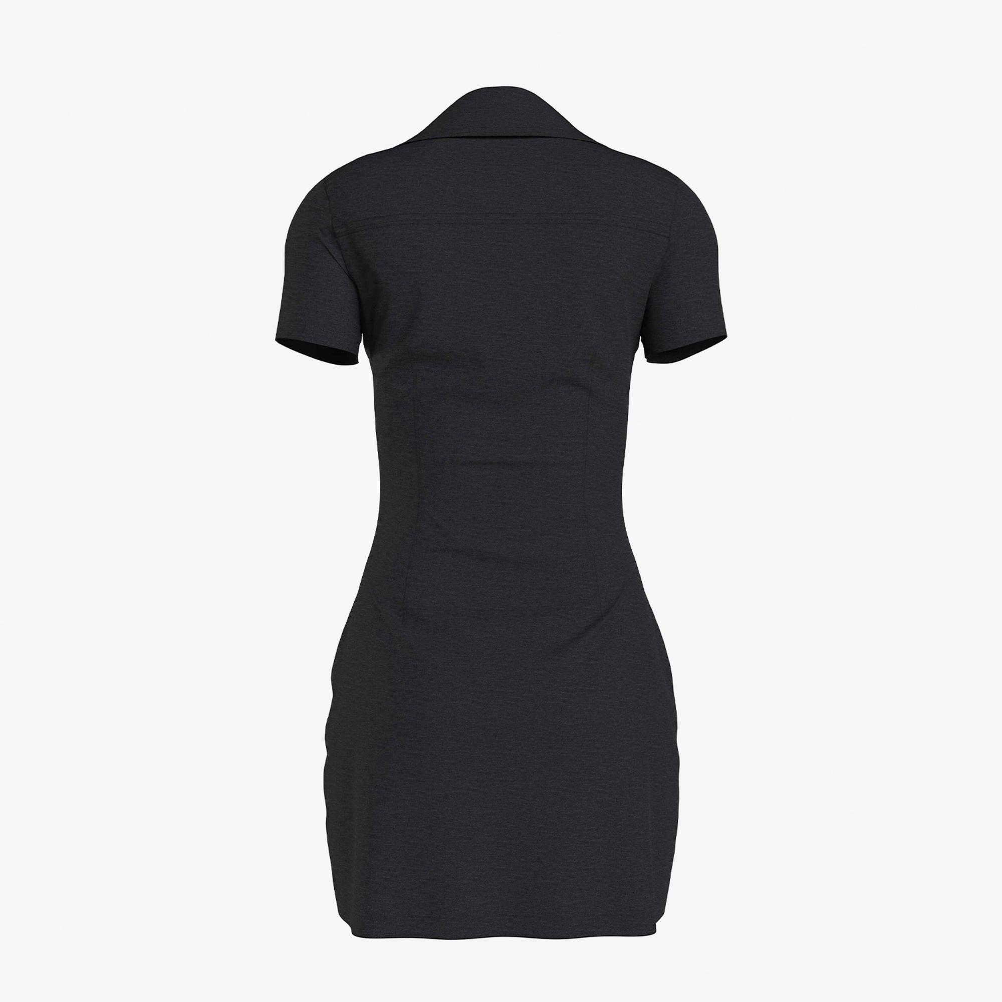 Calvin Klein Jeans Sensory Kadın Siyah Elbise