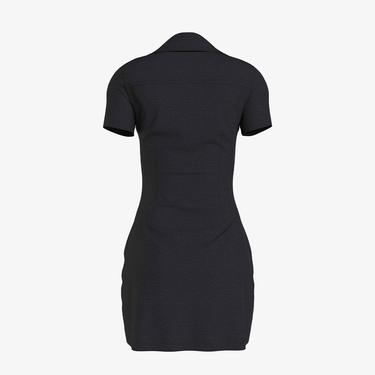  Calvin Klein Jeans Sensory Kadın Siyah Elbise