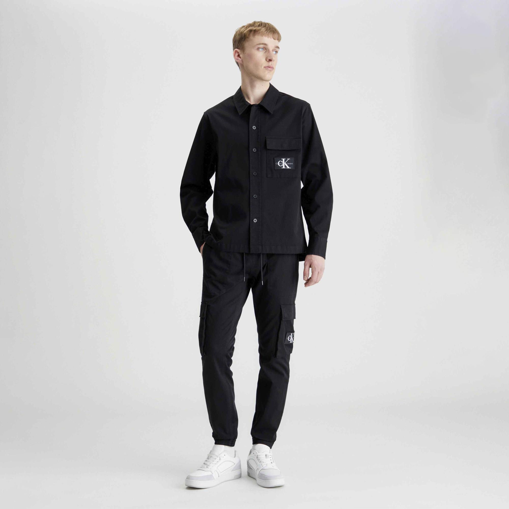 Calvin Klein Jeans Core Essentials Erkek Siyah T-Shirt