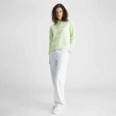  Calvin Klein Jeans Hero Kadın Yeşil Sweatshirt