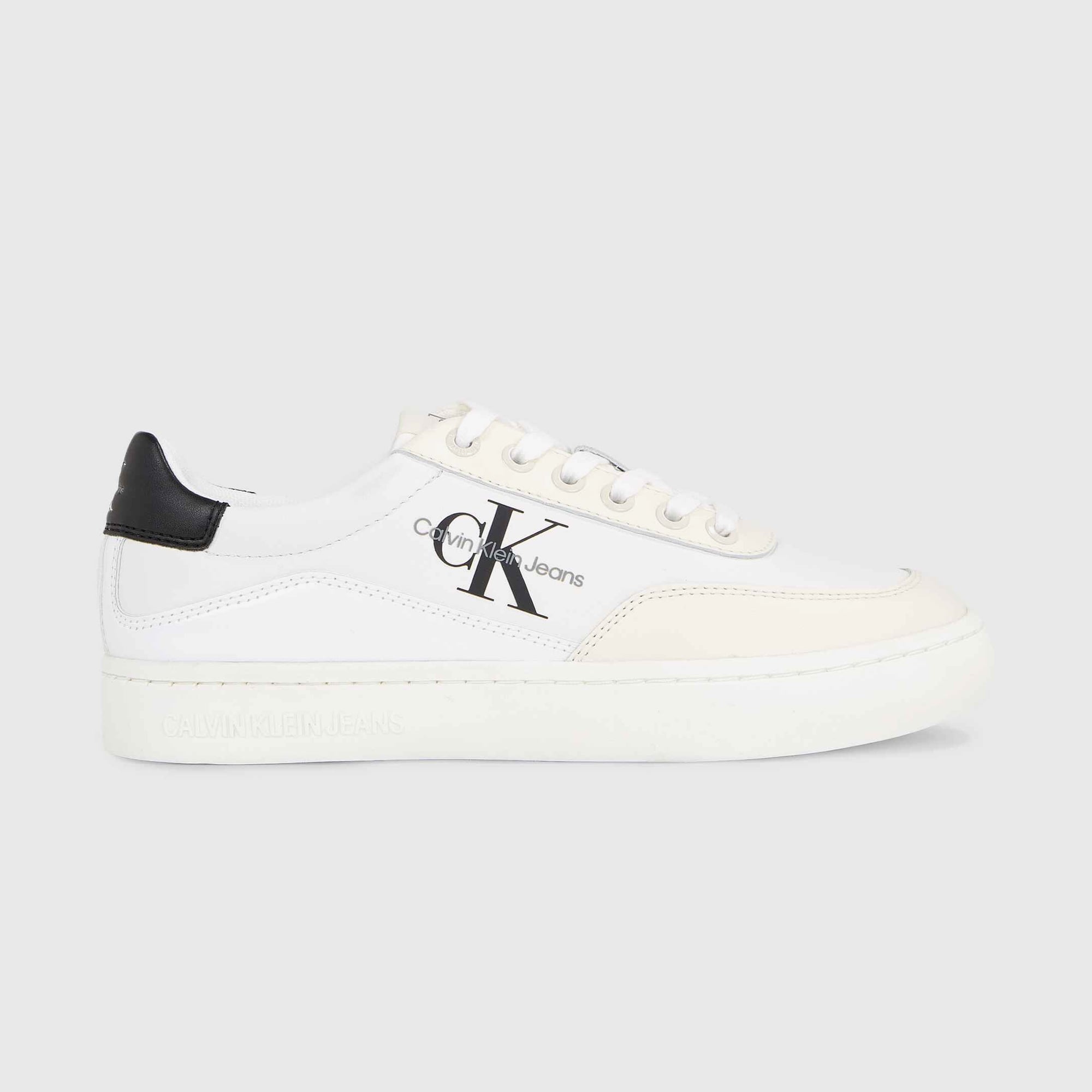  Calvin Klein Jeans Rome Kadın Beyaz Sneaker