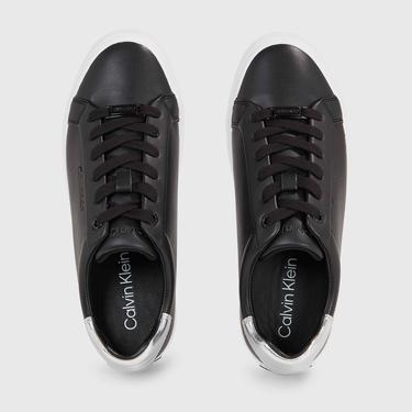  Calvin Klein Vulcanized Kadın Siyah Sneaker