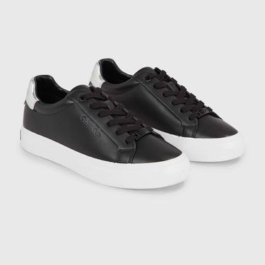  Calvin Klein Vulcanized Kadın Siyah Sneaker