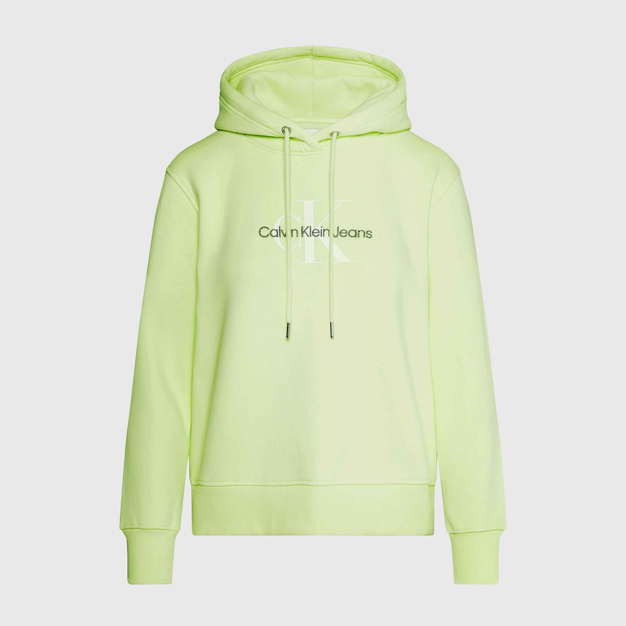 Calvin Klein Jeans Hero Kadın Yeşil Sweatshirt