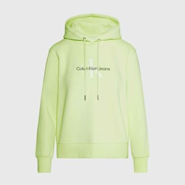  Calvin Klein Jeans Hero Kadın Yeşil Sweatshirt