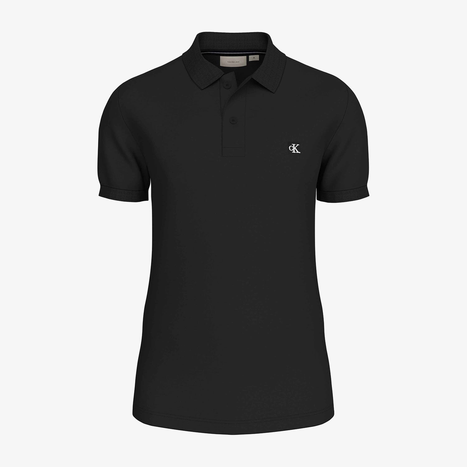 Calvin Klein Jeans Embro Badge Erkek Siyah Polo