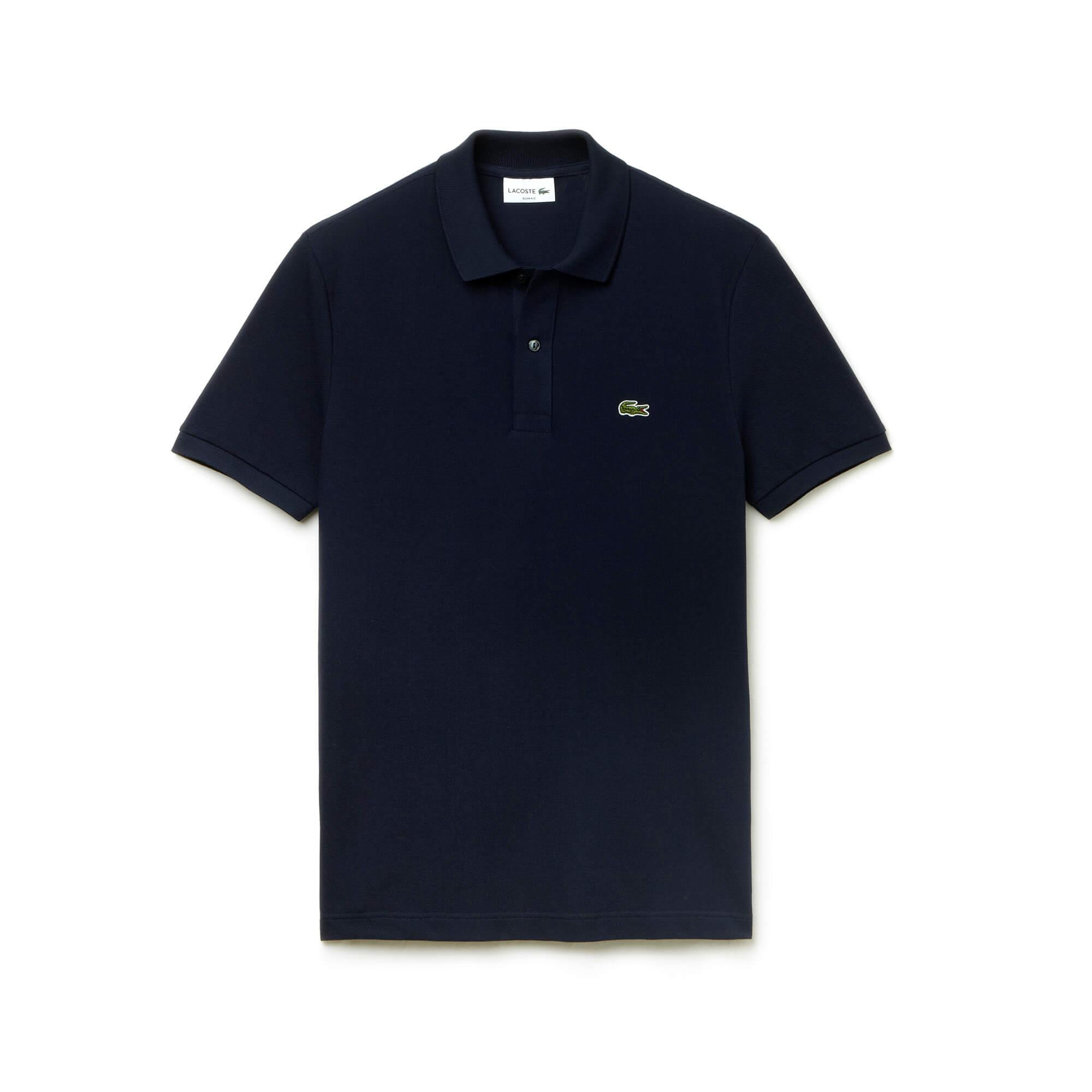 Lacoste L.12.12 Erkek Slim Fit Lacivert Polo