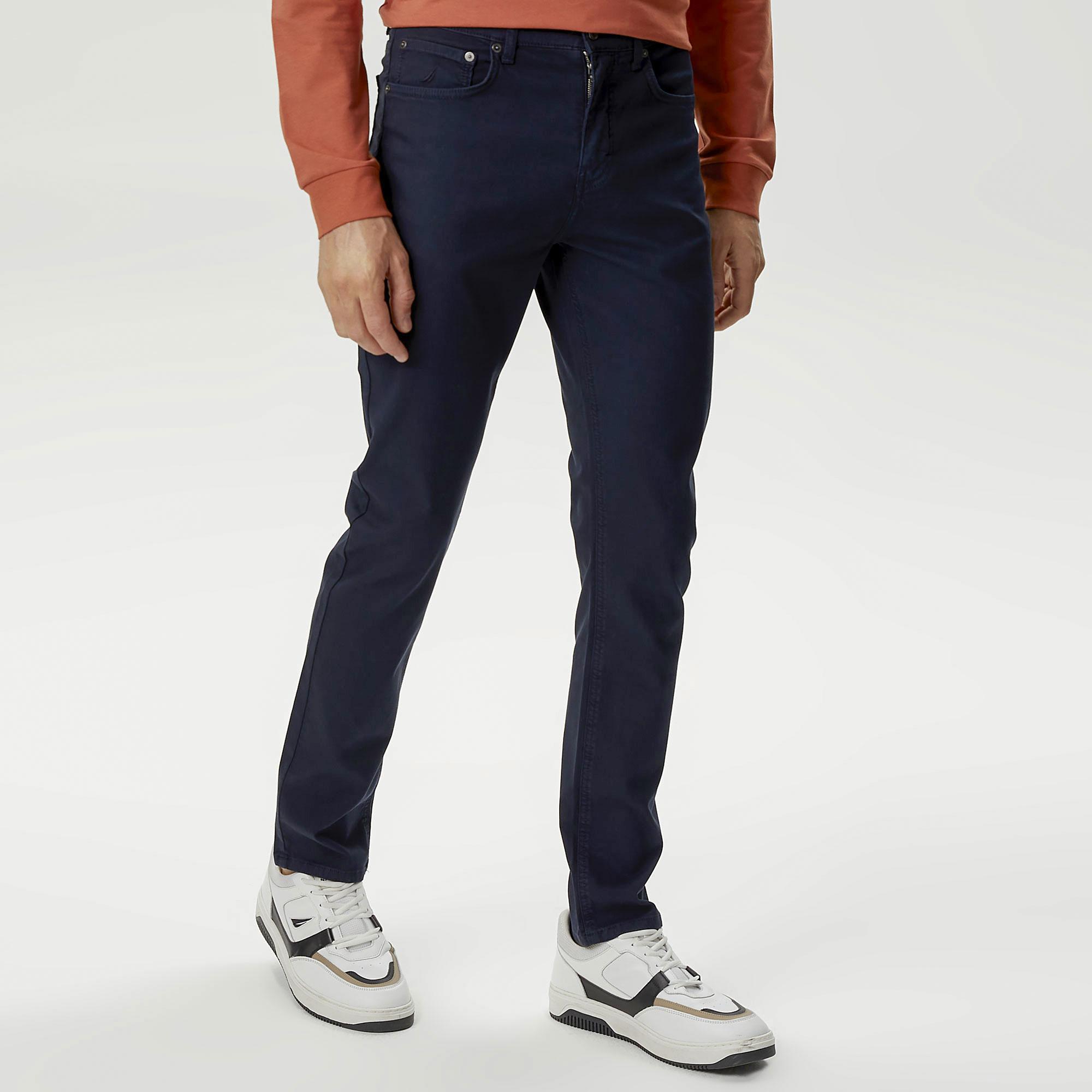 Nautica Erkek Lacivert Slim Fit Pantolon