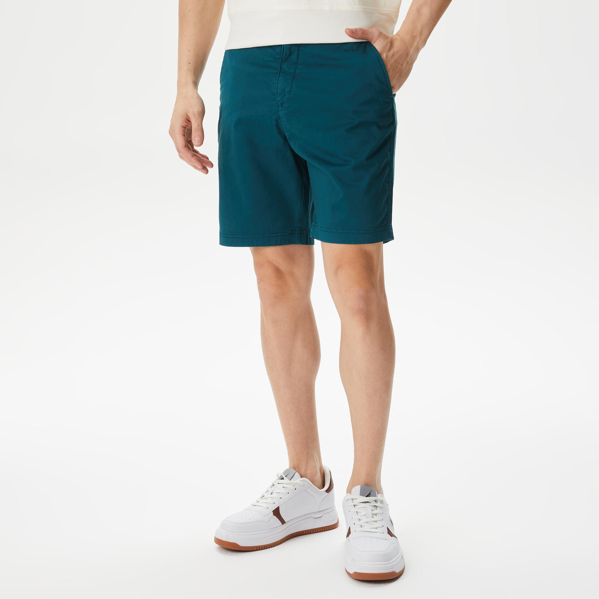 Nautica Erkek Yeşil Slim Fit Bermuda Şort