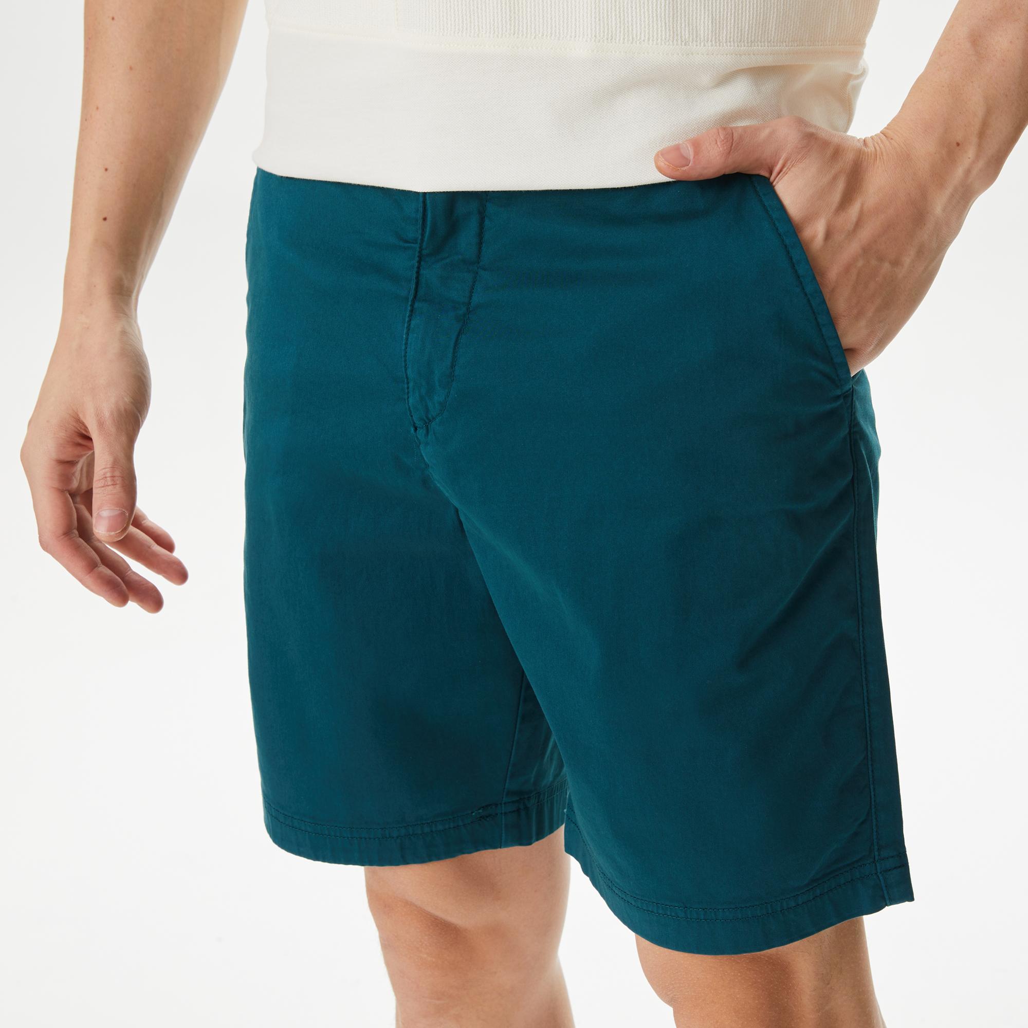 Nautica Erkek Yeşil Slim Fit Bermuda Şort