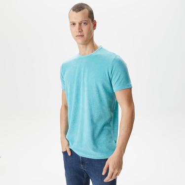  Nautica Erkek Mavi Standart Fit T-Shirt
