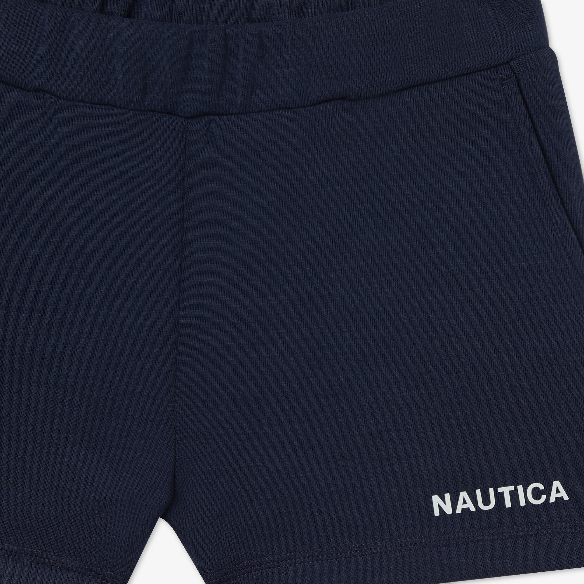 Nautica Kız Çocuk Lacivert Relaxed Fit Şort