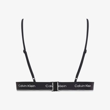  Calvin Klein Meta Legacy Kadın Siyah Bikini Üstü