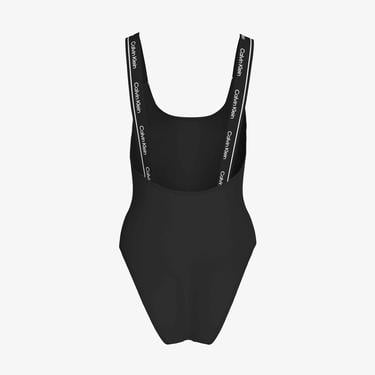  Calvin Klein Meta Legacy Kadın Siyah Mayo