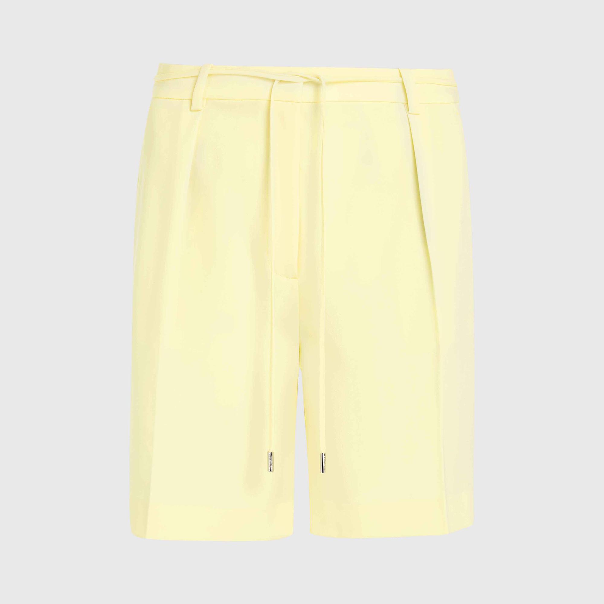 Calvin Klein Premium Essentials Kadın Sarı Şort