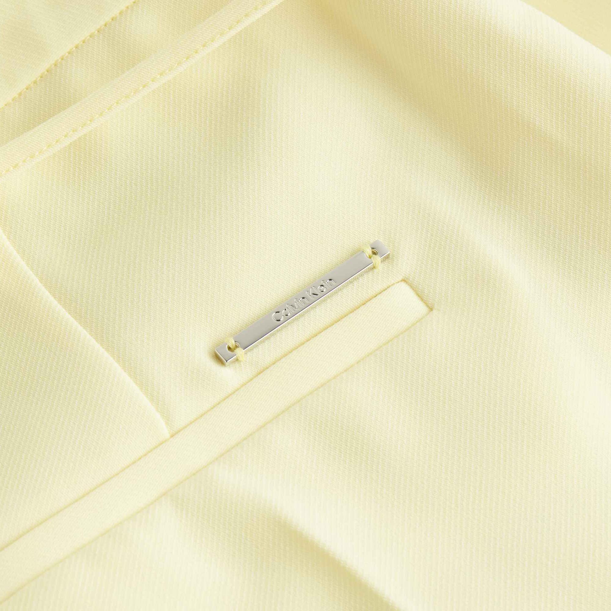 Calvin Klein Premium Essentials Kadın Sarı Şort