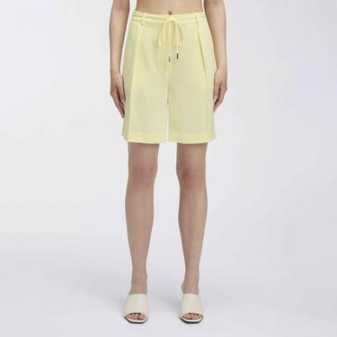  Calvin Klein Premium Essentials Kadın Sarı Şort