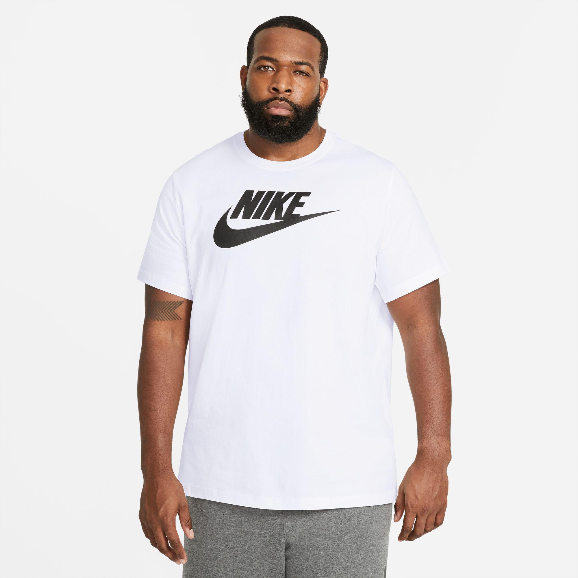 Nike Sportswear Icon Futura Erkek Beyaz T-Shirt