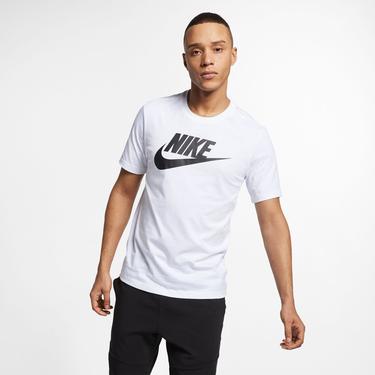  Nike Sportswear Icon Futura Erkek Beyaz T-Shirt