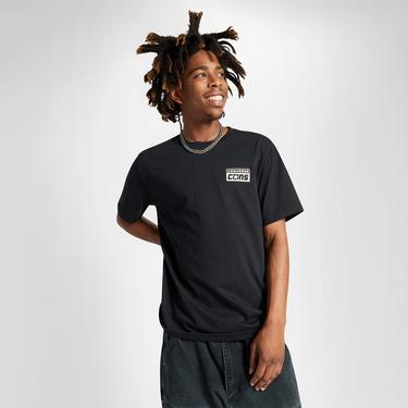  Converse Grafik Baskılı Erkek Siyah T-Shirt
