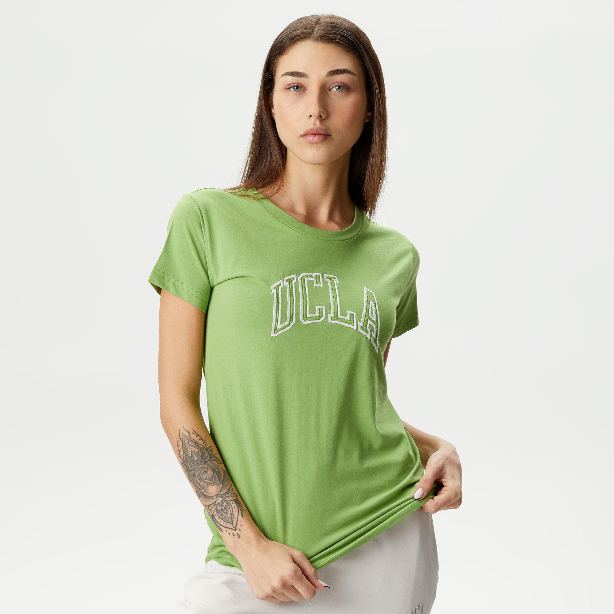 Ucla Angela Kadın Yeşil T-Shirt