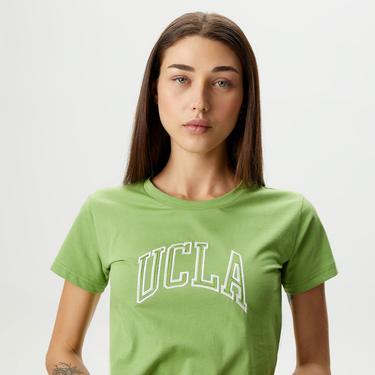  Ucla Angela Kadın Yeşil T-Shirt