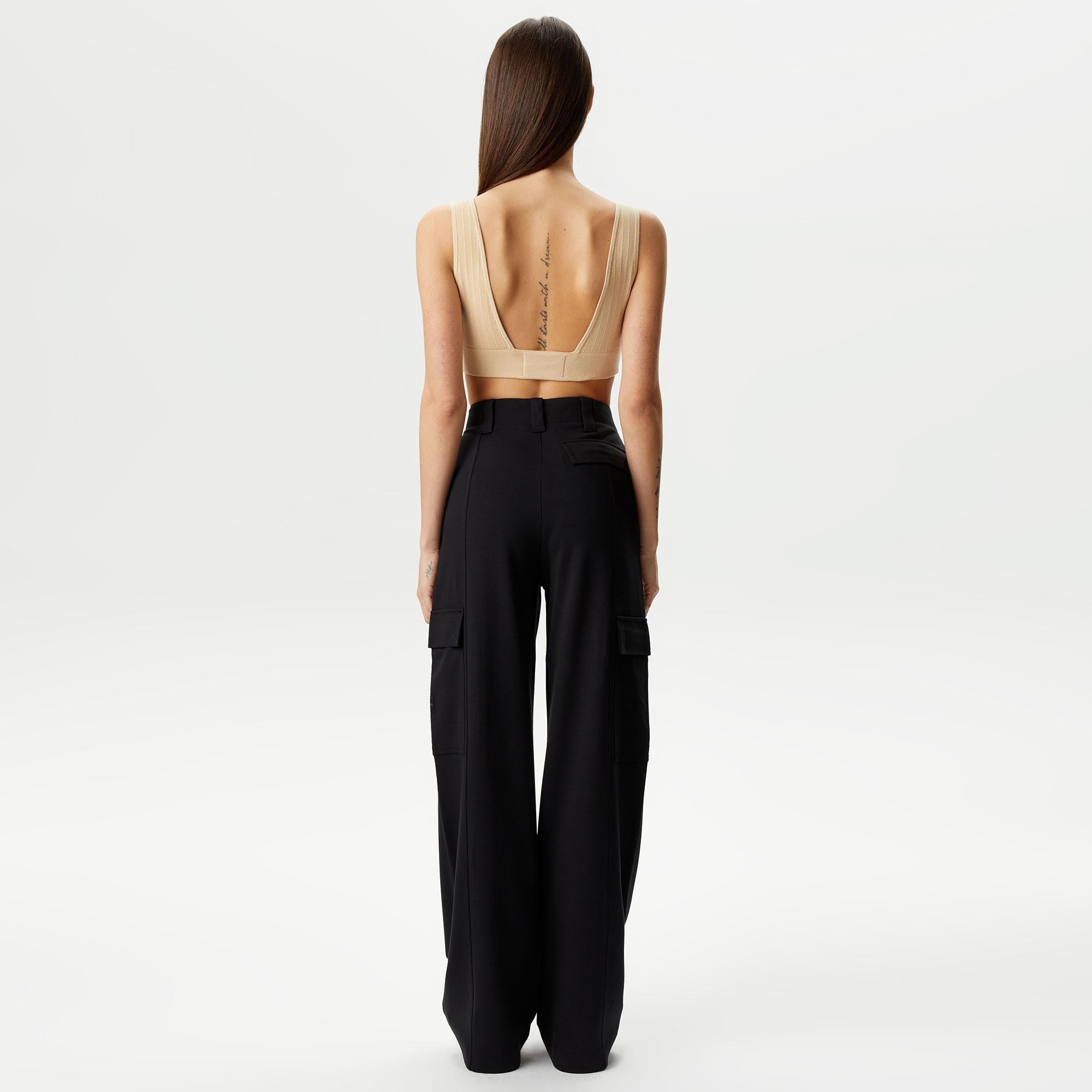 Calvin Klein Jeans Sensory Kadın Siyah Pantolon