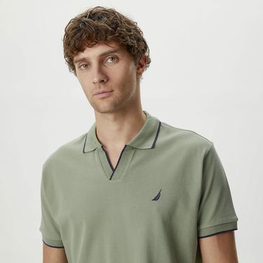  Nautica Erkek Yeşil Classic Fit Kısa Kollu Polo