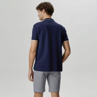  Nautica Erkek Lacivert Classic Fit Kısa Kollu Polo