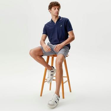  Nautica Erkek Lacivert Classic Fit Kısa Kollu Polo