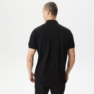  Nautica Erkek Siyah Classic Fit Kısa Kollu Polo