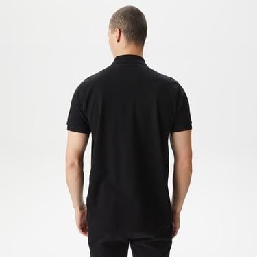  Nautica Erkek Siyah Classic Fit Kısa Kollu Polo
