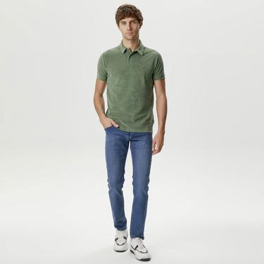  Nautica Erkek Yeşil Classic Fit Kısa Kollu Polo