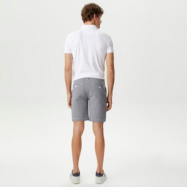  Nautica Erkek Mavi Standart Fit Bermuda