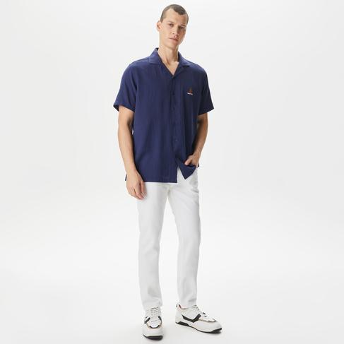  Nautica Erkek Beyaz Slim Fit Jean