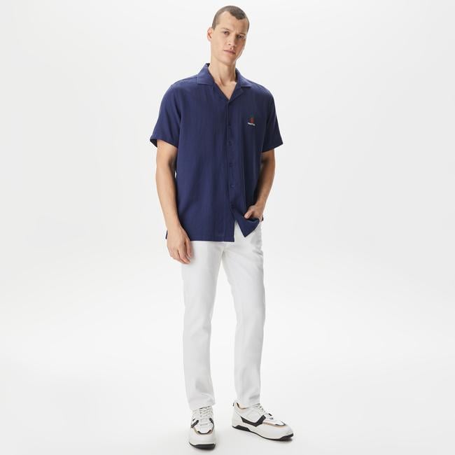  Nautica Erkek Beyaz Slim Fit Jean