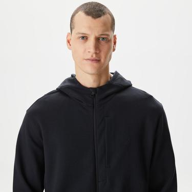  Nautica Erkek Siyah Standart Fit Sweatshirt