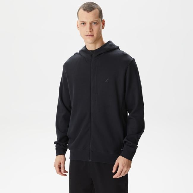  Nautica Erkek Siyah Standart Fit Sweatshirt