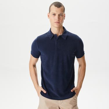  Nautica Erkek Lacivert Classic Fit Kısa Kollu Polo